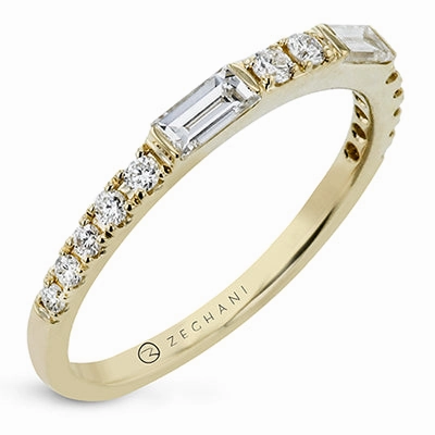 Unisex accessory ZR1602 Wedding Set in 14k Gold with Diamonds