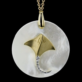 Unique Gift ZP1213 Pendant in 14k Gold with Diamonds