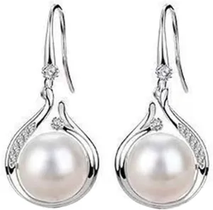 Women Bridal Wedding Jewelry Set Alloy Necklace Earrings Circle of Love Necklace