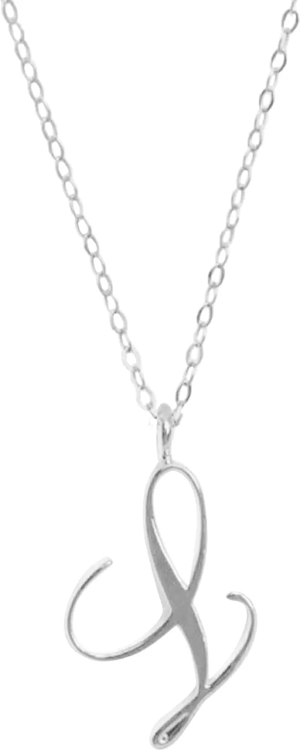 Women's Initial Necklace Stylish Minimalist Design Pendant Necklaces Clavicle Chain