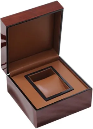 Wooden Box High-end Watch Box Painted and Glossy Watch Box Design Flip Top Jewelry Box