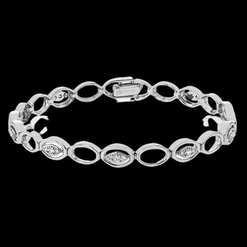 ZB845 Bracelet in 14k Gold with Diamonds Masterful Design Generational Story