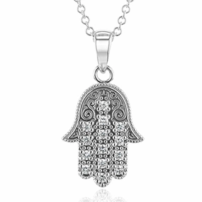 Vintage Present Elegant Evenings ZP1055 Pendant in 14k Gold with Diamonds