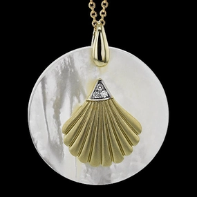 ZP1211 Pendant in 14k Gold with Diamonds Custom Designed Accessory family gathering