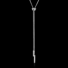 Caring Gift ZP984 Necklace in 14k Gold with Diamonds