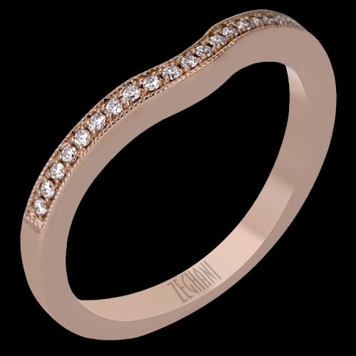 Youth Gift Glamorous Style ZR1137 Engagement Ring in 14k Gold with Diamonds