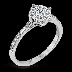 Favorite Accessory ZR1713 Engagement Ring in 14k Gold with Diamonds