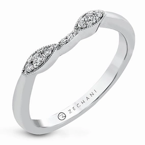 ZR2333-B Engagement Ring in 14k Gold with Diamonds Ready to Wear Timeless Gift