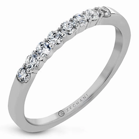 Artisan Product Carbon Neutral ZR26PRWB-1 Wedding Set in 14k Gold with Diamonds